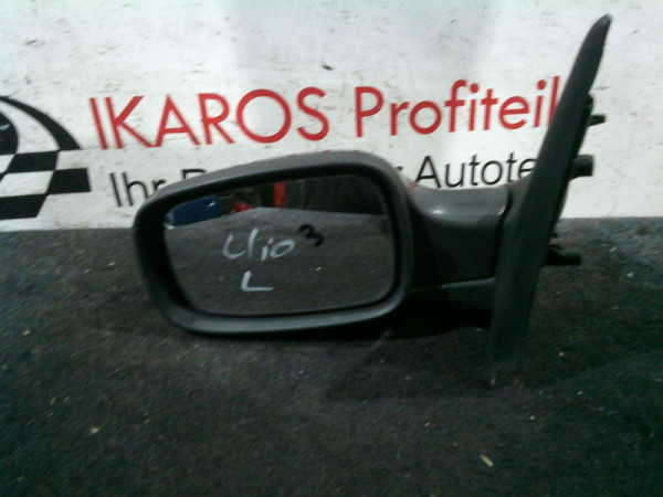 Renault Clio lll 3 Außenspiegel Spiegel links elektr. grau