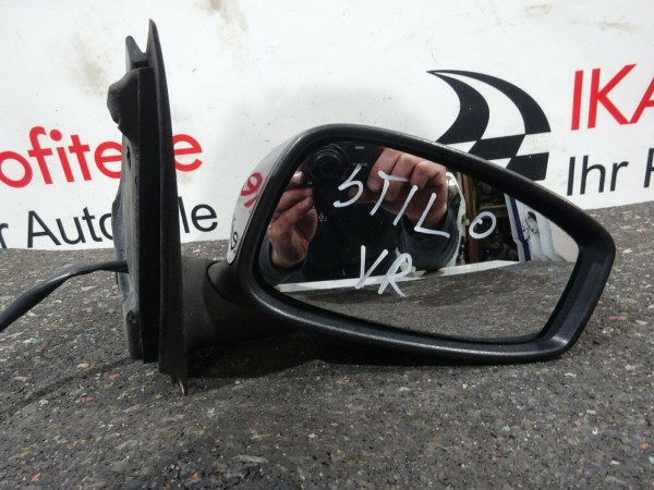 Fiat Stilo Außenspiegel Spiegel Beifahrer rechts schwarz elektr.