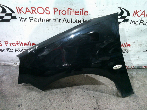 Citröen Berlingo Peugeot Partner Kotflügel Links schwarz 03-08