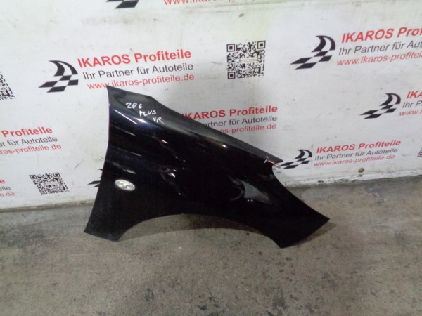 Peugeot 206 + Plus Beifahrerseite Kotflügel vorne rechts Schwarz