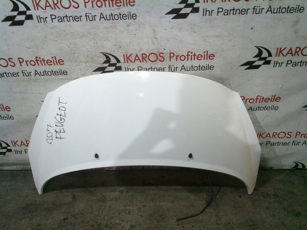 Peugeot 207 Motorhaube Haube vorne weiss
