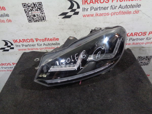 VW Golf VI 6 Xenon Scheinwerfer vorne links 10R044663