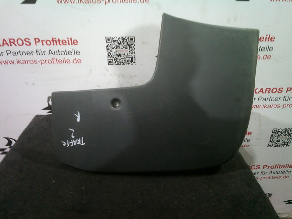 Renault Trafic 2 II Stoßstangenecke Halter Verkleidung hinten rechts 8200201457