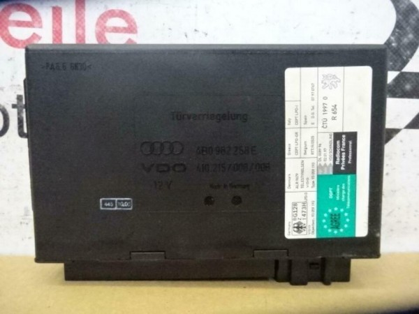 Audi A6 4B Komforsteuergerät 4B0962258 E Steuergerät