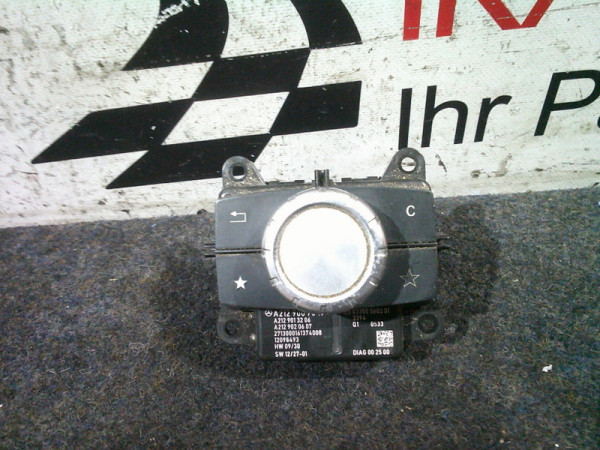 Mercedes Benz W212 Schaltblock Steuergerät Schalter Radio A2129007619