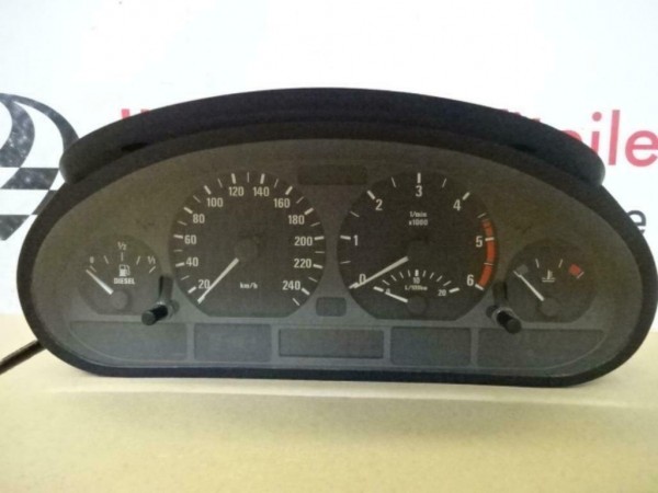 BMW E46 Tacho Tachometer Kombiinstrument Bosch 0263606343