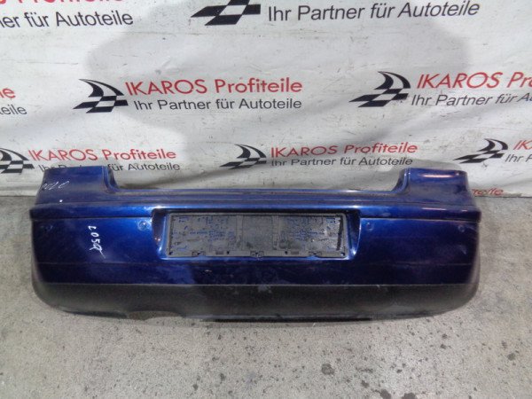 VW Polo 9N Stoßstange Stossstange Stoßfänger hinten blaud LD5Q