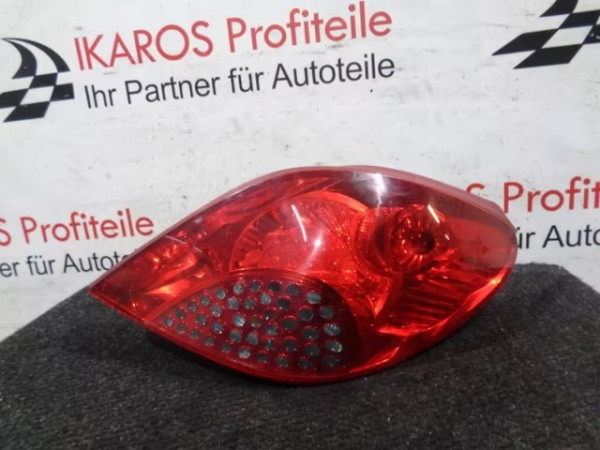 Peugeot 207 CC Rückleuchte Rücklicht hinten rechts 9680179080