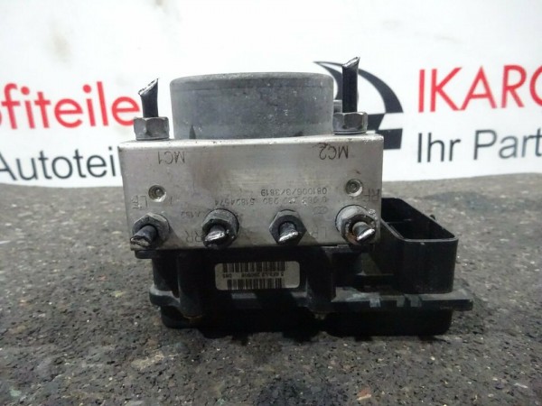 Fiat 500 ABS Block Steuergerät 0265232290 51824574