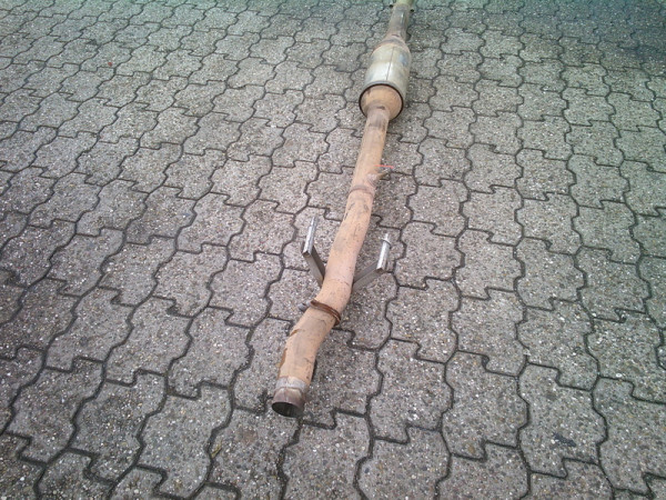 Mercedes Sprinter W906 Auspuff entopf Endschalldämpfer 651