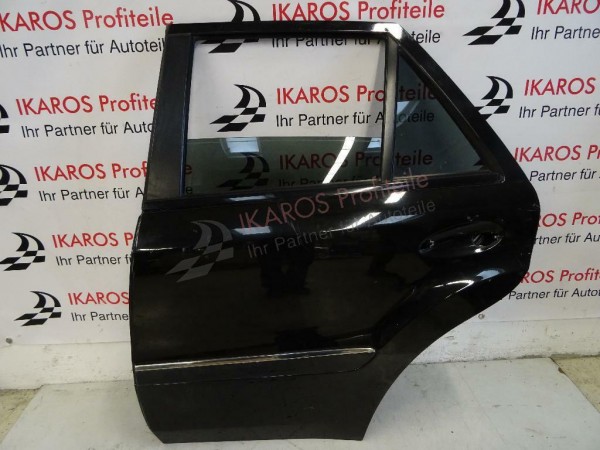 Mercedes ML 164 Türe hinten Links Schwarz Tür