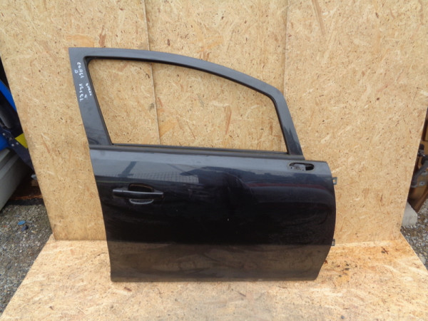 Opel Corsa D Beifahrertüre vorne rechts Beifahrerseite KN Black
