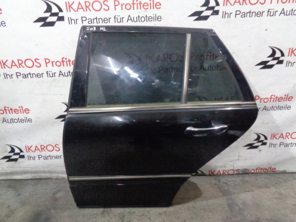 Mercedes C-Kl. W203 Kombi Türe Tür Fahrerseite hinten links black
