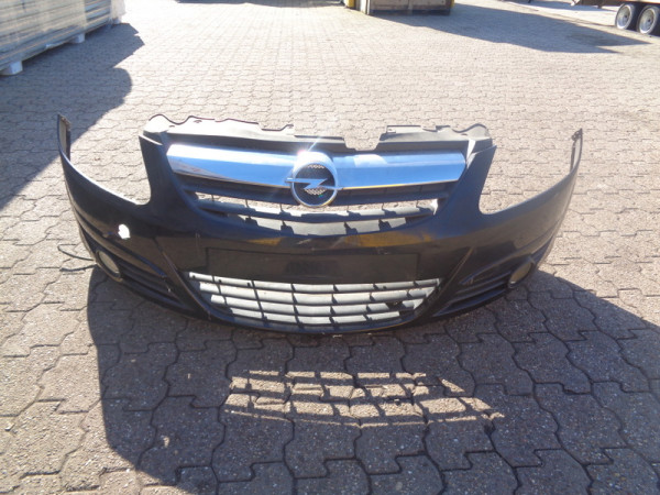 Opel Corsa D Stoßstange vorne 13211462 Stoßfänger mit kühlergrill