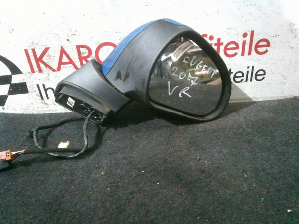 Peugeot 207 Aussenspiegel rechts Beifahrerseite Spiegel 