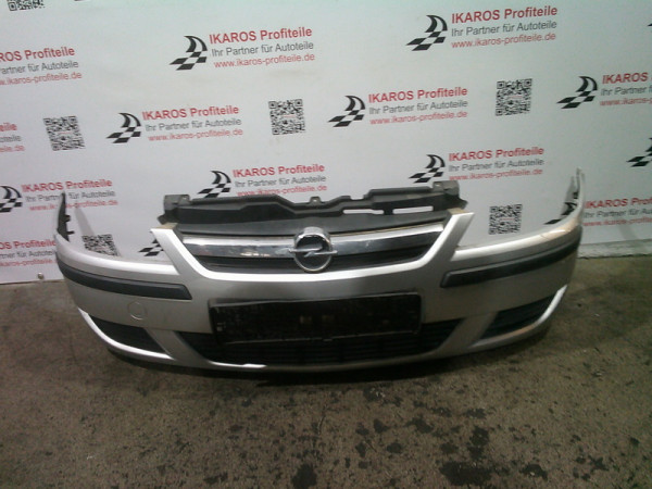 Opel Corsa C Facelift Stoßstange Stossstange vorne 13120826 Silber