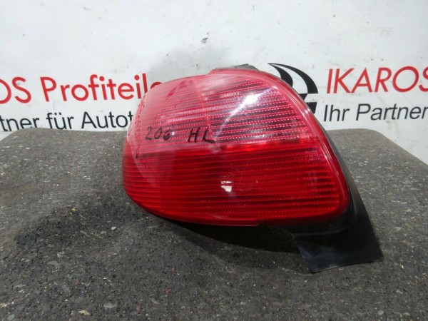 Peugeot 206 CC Rücklicht Rückleuchte Fahrerseite hinten links