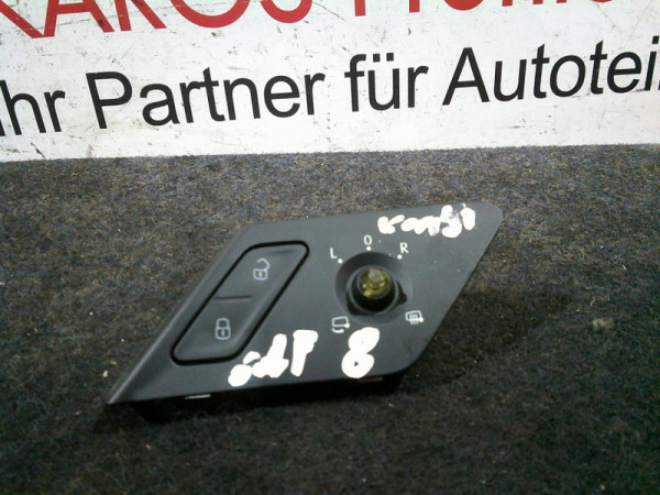 VW Golf 7 Facelift VIII 8 Spiegelverstellung Schalter